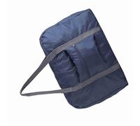 Jelquix Big Size Foldable CarryOn Duffle Bag Organizer with Trolley Strap Travel Luggage Storage Bags for Relaxing Traveling People (Blue)