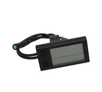 Jelquix Bike LCD Display Panel, 510S Speedometer with Real Time Speed Battery Power Indicator, for 510S Conversion Kit 24V 36V 48V
