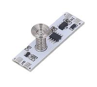 Jelquix Capacitive Touch LED Dimmer Switch, 8Pcs ABS Material Stepless Dimming Module PWM Control with Integrated Circuit Design for Cabinets Closets DC5-24V