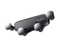 Jelquix Car Phone Holder Universal Gravity Link Compact Design for Air Fit for Vent Mounting Compatible with Various Phones Made of Durable ABS Material (Standard)