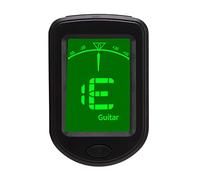 Jelquix Clip On Guitar Tuner Lightweight Adjustable Angle for Acoustic Violin Ukulele Durable ABS Shell 1 Unit