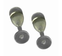 Jelquix Dollhouse Miniature Champagne Cup 2pcs Realistic Model Decoration for Mini Gardens, Dollhouses, Safe Plastic Resin 1:12 Fitment for Kids 7-14 Years Old (pair of champagne glasses)