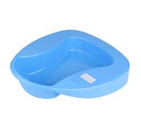 Jelquix Durable Thick Plastic Bedpan for Bedbound Patients, Comfortable and Anti-Spill Design, Hospital Quality, Easy to Clean, 1 Unit