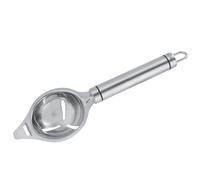 Jelquix Durable Yolk Separator and Egg Whites Strainer, Easy-Clean Stainless Steel Kitchen Gadget for Everyday Cooking, Silver, 1 Unit