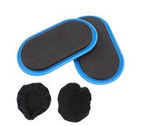 Jelquix Exercise Gliding Disc Lightweight Wear Resistant for Home Gym Yoga Pilates 2 Pack (Blue)
