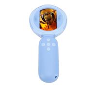 Jelquix Handheld Digital Microscope for Kids, Classroom | 1MP Camera, 8 LED Lights, 4X Digital Zoom, Rechargeable Microscope for Students