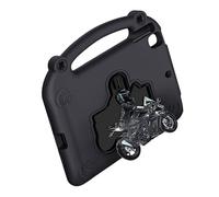 Jelquix Hard Case for IOS Tablet 10.2" / Air3 / Pro 10.5", Heavy Duty Tablet Protective Cover with Kickstand and Carry Handle, Shockproof & Lightweight (Black)