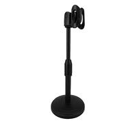 Jelquix Jelquix Adjustable Microphone Stand, Detachable Mic Holder, Weighted Round Base Stand with Metal Tube, Ideal for Studio, Live Broadcast & Desktop Recording