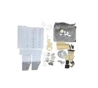 Jelquix Large Transparent Panoramic Hamster Cage Full Starter Kit for Dwarf Hamster Gerbils Acrylic Wood (Type 3)