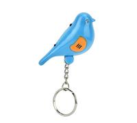 Jelquix LED Whistle Key Finder Intelligent Voice Control Keychain for Finding Keys Easily, Exquisite and Durable Design for Home and Office Use (Blue)