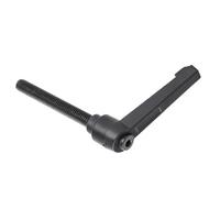Jelquix M8 Adjustable Clamping Lever Durable Handle Locking Knob for Machinery 6 Inch Outdoor Applications Alloy (M8*40)