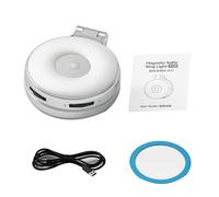 Jelquix Magnetic Selfie Light, RGB LED Phone Light with 30 LED Beads 2500K 7000K CCT Dimmable, Portable Makeup for TikTok Photography Vlogging