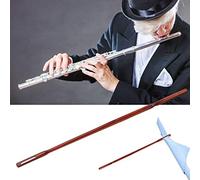 Jelquix Maple Wood Flute Cleaning Rod - Professional Maintenance Tool for Flute Care - Succinite Color - 36.2cm Long - Essential Accessory