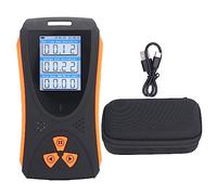 Jelquix Nuclear Radiation Detector, Rechargeable Geiger Counter Sensitive Ray Capture Audio Visual Alert Portable X Ray Dose Monitor for Household Inspection Industrial Laboratory