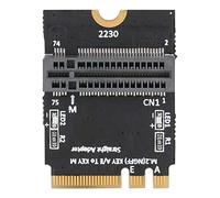 Jelquix NVME SSD Adapter Card, Compact Vertical Converter for 2280 M.2 Key A-E Installation, Ideal for Easy Integration, Includes Support Frame