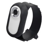 Jelquix Pet Collar Camera, 350mAh Full HD 90 Degree Wide Angle Compact & Lightweight Rechargeable Small Dog Cat Action Camera with Video Records for Indoor Outdoor (White)