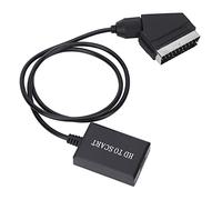 Jelquix Plug and Play HD Multimedia Interface to SCART Converter for TV Mechanism Output ABS Material