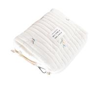 Jelquix Portable Cute Pattern Multifunctional Baby Stroller Diaper Bag for Baby Bottle Outdoor Use, Cotton Cloth, 9.4 X 7.9in (Olive Embroidery)