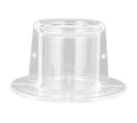 Jelquix Protective Neck Collar for Anti Bite Feather Wound Healing Training Aid, 3 for Bird Owners (L outer diameter 9.5 inner diameter 4.5)