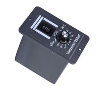 Jelquix PWM Brush Motor Speed Regulator Reliable Motor Speed Controller CW CCW Switch 12-60V 40A for Industrial Machinery