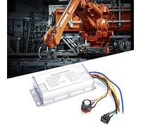 Jelquix PWM Motor Speed Controller 12V-60V 70A, Durable Circuit Board, Accurate Speed Regulation, for Robotics and Automation, 1 Piece