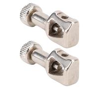 Jelquix Sewing Machine Needle Clamp Needle Holder, Spiral Handle Metal Replacement Part, Simple Installation for Household Sewing Machines