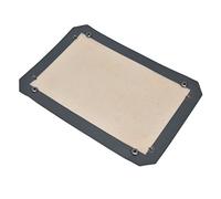 Jelquix Silicone Baking Mat with Corner Buckle, Dual Use Baking Tray Liner & Non Stick Mat, Fiber Reinforced High Temperature for Kitchen Use (Small Size)