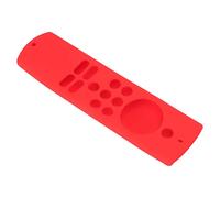 Jelquix Silicone Remote Cover, Protective Case for Fire TV Stick Lite, Anti Slip Shockproof Skin Friendly Cover with Washable Design, Ideal for Fire TV Remote (Red)
