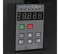 Jelquix Single Phase to 3 Phase Frequency Converter, A28075 Inverter with AC Input Output & Industrial ABS Housing for Motors, Pumps, Conveyors and Machine Tools