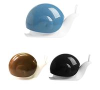 Jelquix Snail Soap Dispenser 120ml Cute Pump Bottle (black)