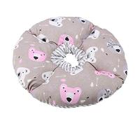 Jelquix Soft Edge Cat Protection Collar, Lightweight Pet Neck Cone, Durable Protection Collar with Adjustable Plastic Buckle, Ideal for Preventing Licking Wounds After Surgery or Fighting (Coffee)