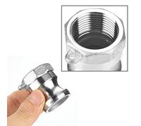 Jelquix Stainless Steel DN20 3/4" Trash Pump Adapter Durable Camlock Fitting for Suction and Discharge Hose Assemblies