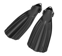 Jelquix TPR Diving Fins, Adjustable Buckle Diving Fins, Seamless Design for Reduced Drag & Enhanced Propulsion, Ideal for Swimming (XL)