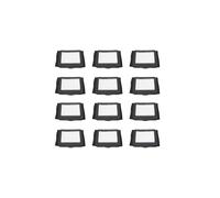Jelquix Triple Window Football Play Wristband for Enhanced Game Coordination Softball Baseball Durable PVC 12 Pack (L 12pcs)