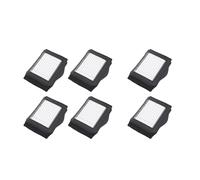 Jelquix Triple Window Football Play Wristband for Enhanced Game Coordination Softball Baseball Durable PVC 12 Pack (L 6pcs)