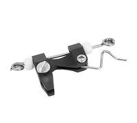 Jelquix Trolling Clip Adjustable Release Clip for Outrigger Downrigger Fishing Gear Black Plastic 8 * 3.5 * 1.8cm