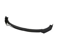 Jelquix Universal Black Plastic Front Bumper Lip Splitter Guards Set of 4pcs for Car Auto Sport Style Enthusiasts