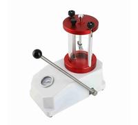 Jelquix Watch Water Proof Tester Tool 2 Watches Case Test Machine, Convenient Transparent Cylinder Inspection for Watchmaker, Repairing Accessory