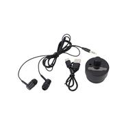 Jelquix Water Leak Detector High Sensitivity with 5 Lights for Underground Water Leak Detection and Noise Analysis for Homes and Vehicles ABS (with Small Earphone)