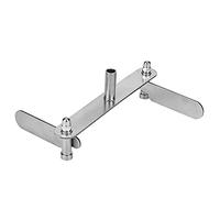 Jelquix Woodworking Center Gauge Stainless Steel Marking Tool for Precise Center Finding 0~60mm and 40~100mm Measurement (40-100MM)
