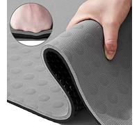 JELS Extra Thick Yoga Mat, 1.2/2 inch, Ergonomic 3D Non Slip Design, SGS Certified TPE Material, Yoga Mat for Men Women with Carrying Strap,Exercises Mat for Yoga, Pilates and Floor Workout(72"x26")