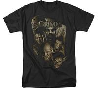 JELU Grimm Men's Wesen T-Shirt Black(Large)