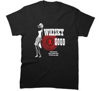 JELU Whisky A Go-Go Vintage Poster Restoration Digital T-Shirt for Holiday Father's Mother's Day T-Shirt(Large)