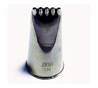 JEM 5 Line/Dot Large Tube Nozzle #134 (Uncarded)