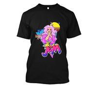 Jem and The Holograms 80s Style Tsh Shirt Hoodie for Men Women Full Size Black