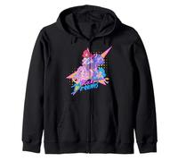 Jem And The Holograms Chibi Animr Style Rock Your Dreams Zip Hoodie
