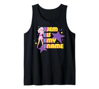 Jem and The Holograms Jem is My Name Alter-Ego Jem Retro Tank Top