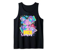 Jem and The Holograms Rock Stars Anime Style Band Portraits Tank Top