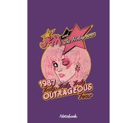 Jem And The Holograms Tour Distressed Notebook: Lined College Ruled Paper, Planner, Diary, Journal, 6x9 120 Pages, Matte Finish Cover