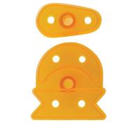 JEM Baby Bootee Cutters, Medium Size, Set of 2, White